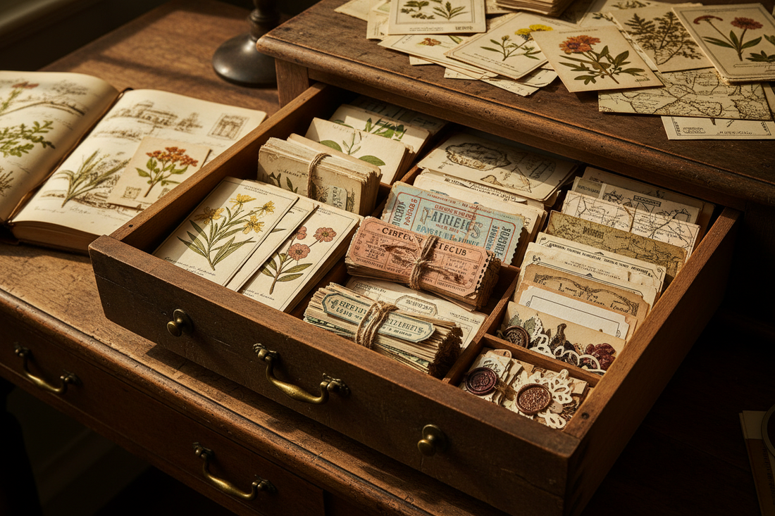 Why Vintage Ephemera Makes Journaling Feel More Personal