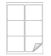 (200 Sheets, 1200 Labels) Sticker Paper, 3 1/3" x 4" Shipping Address Labels, 6 Per Page Self Adhesive Mailing Label for Laser and Inkjet Printers - size: 3-1/3" x 4"(6UP), style: 200 Sheets