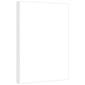White Pastel Color Card Stock | 67Lb Cover Cardstock | 8.5" x 14" Inches | 50 Sheets Per Pack - color: White