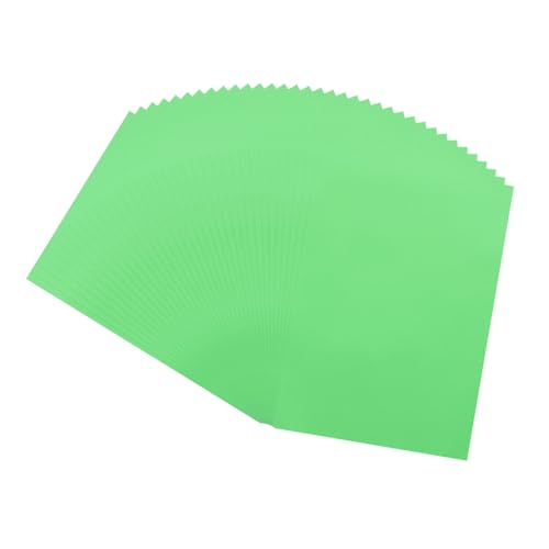 MECCANIXITY 50 Sheet Colored Vellum Paper 5" x 7", 100gsm Translucent Printable Vellum Sheets for Printing Wedding Invitations Inkjet Laser Printer, Green - color: Green, size: 5" x 7"