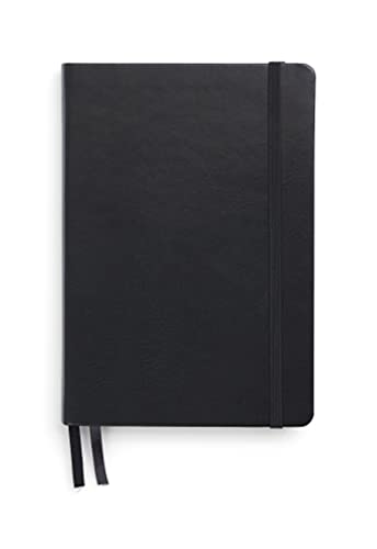 TRU RED Medium Flexible Cover Dotted Journal, Black, Softcover - color: Red, style: Dotted