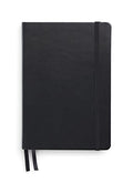 TRU RED Medium Flexible Cover Dotted Journal, Black, Softcover - color: Red, style: Dotted