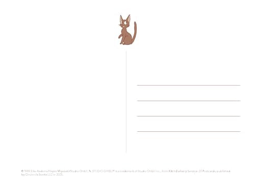 Studio Ghibli Kiki's Delivery Service: 30 Postcard