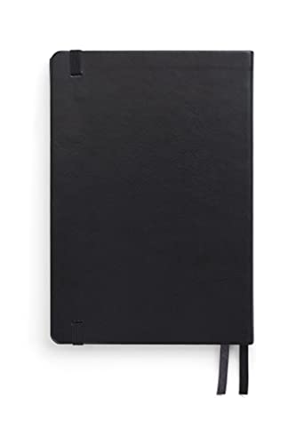 TRU RED Medium Flexible Cover Dotted Journal, Black, Softcover - color: Red, style: Dotted
