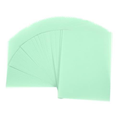 PATIKIL 80Pcs 11"x8.5" Vellum Tracing Paper for Drawing 100g Light Blue | Printable Vellum Paper Sheets Jackets Tracing Transparent for Invitations Belly Bands Envelope Gift Drawing Sketching - color: Light Blue, size: 11" x 8.5"