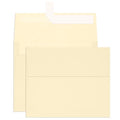 100 Pack Goefun A2 Cream Self Seal Envelopes, 4.375 x 5.75 - color: cream, size: A2