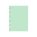 A4 Reusable Blank Sticker Collecting Book Sticker Album Storage (Green - color: Green