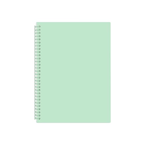 A4 Reusable Blank Sticker Collecting Book Sticker Album Storage (Green - color: Green