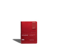 Signature Series A6 Small with Red Cover and Ruled Premium Paper - color: Red Cover with Ruled Paper, size: A6 Small