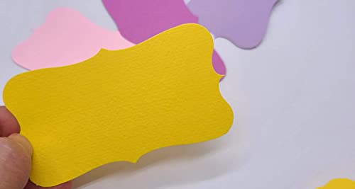 PPAPPAPPIYO 3.5x2 Blank Color Index Cards, 110 Pack - 180gsm