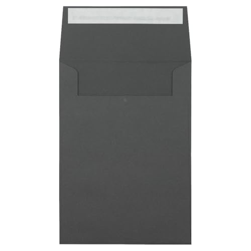 LUXPaper Vertical A7 Invitation Envelopes | 5 1/4" x 7 1/4" | Smoke Gray | 80lb. Text | 50 Qty - color: Gray