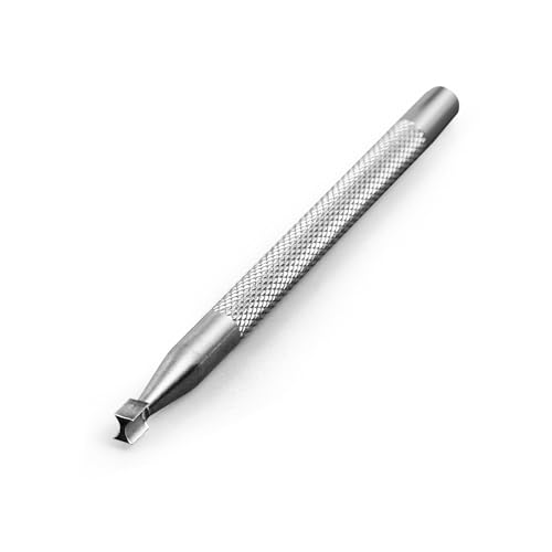 Hourglass Border Leather Stamps 304 Steel Leathercraft Staming Tool for Professional Carving DIY (Small,Smooth) - size: Small, style: Smooth