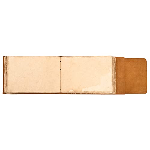 Leather Drawing Journal Daily Travel Diary, Antique Handmade Vintage Bound Rustic Writing Notebook, Genuine Buffalo Leather-Premium Quality Unlined Antique Paper, Art Sketchbook, 7x10 Inches-Brown - style: 7x10 Inches - Antique Unlined*