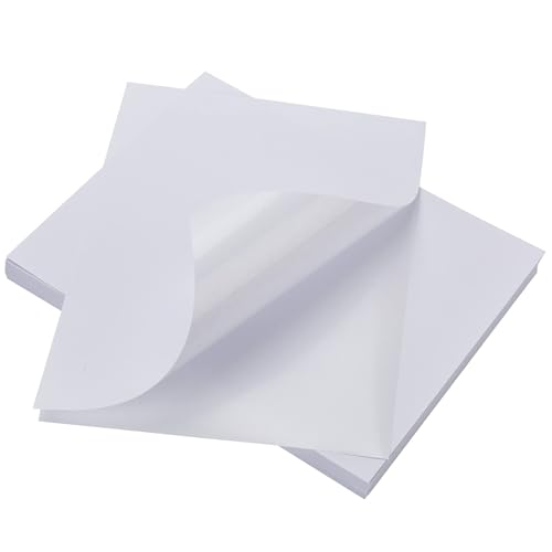 (2000 Sheets, 2000 Labels) Sticker Paper, 8.5" x 11" Full Sheet Shipping Address Labels, 1 Per Page Self Adhesive Mailing Label for Laser and Inkjet Printers - size: 8.5"x11"(1UP), style: 2000 Sheets