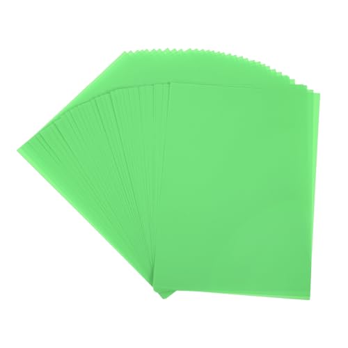 PATIKIL 80Pcs 7"x5" Vellum Printable Tracing Paper for Drawing 100g Green | Vellum Paper Sheets Jackets Tracing Transparent for Invitations Belly Bands Envelope Gift Drawing Sketching - color: Green, size: 7" x 5"