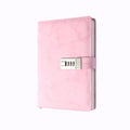 Diary Gift Set, Marble PU Leather 300 Pages Journals for Writing, Drawing Notebook with Lock Includes Combination Lock, Double Layer Pencil Pouch, Bracelet, Diamond Pen