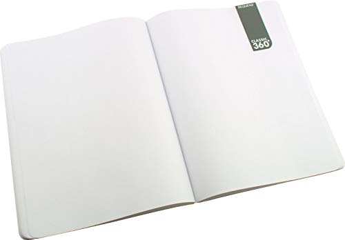 Classic 360 Soft Bound Journal Writing Drawing Notebook Lite Large 7.5 - inches x 10 - inches, 100 sheets / 200 pages Blank Premium Paper (Black) - color: Black Cover with Blank Paper, size: B5 Large Lite