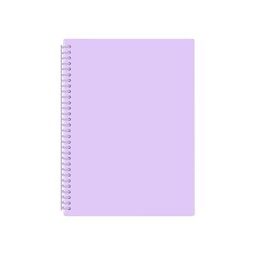 A4 Reusable Blank Sticker Collecting Book Sticker Album Storage (Purple - color: Purple