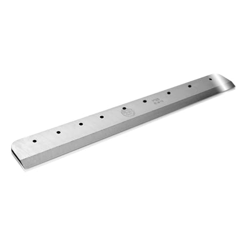 Flexzion 15-Inch Paper Cutter Blade Replacement - Heavy Duty Steel Blade for Professional Industrial A4 Guillotine Cutter, Paper Trimmer Machine Spare Blade