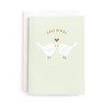 Minted | Wedding & Bridal Shower Card, 5x7 w/Envelope | Love Birds - color: Love Birds