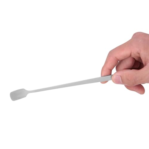 6.7in Long Candle Stirring Spoon, Square Stainless Steel Candle Stirring Spoon, Multifunctional Candle Mixing Spoon for Mixing Coffee, Tea, Drinks, Wax