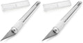 X-ACTO #2 Knife with Safety Cap, Sharp, Durable, Precision Knife, 1 Count - for Medium Cutting and Trimming (Pack of 2) - size: 2 Pack