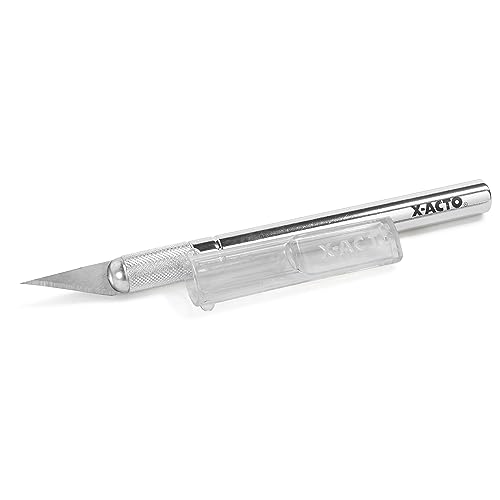 X-ACTO #2 Knife with Safety Cap, Sharp, Durable, Precision Knife, 1 Count - for Medium Cutting and Trimming (Pack of 2) - size: 2 Pack