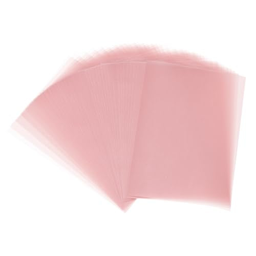 PATIKIL 60 Sheets Vellum Paper 4x6 Pink - color: Silver Tone