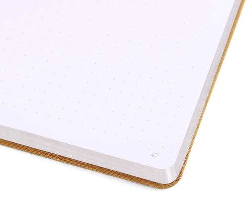 A5 Bullet Dotted Journal Notebook | 160gsm Thick Bleedproof Paper, Lay Flat Binding, 160 Numbered Pages | Hard Cover Dot Grid Notebook/Bullet Journals for Creatives & Professionals (dragonfly) - style: dragonfly