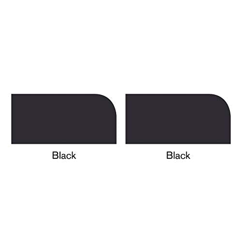 Winsor & Newton ProMarker Set, 2 Count, Black | Twin-tipped, Broad chisel nib for broad strokes & shading, Fine bullet tip for precision, Alcohol-Based Ink - color: Black, style: Set of 2