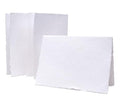 WANDERINGS Handmade Deckle Edge Blank Greeting Cards & Envelopes - 300 GSM Paper– 20 Cards for Invitations, Thank Yous, Greeting, Get Well and Birthday Cards (Blank) - color: Blank Paper