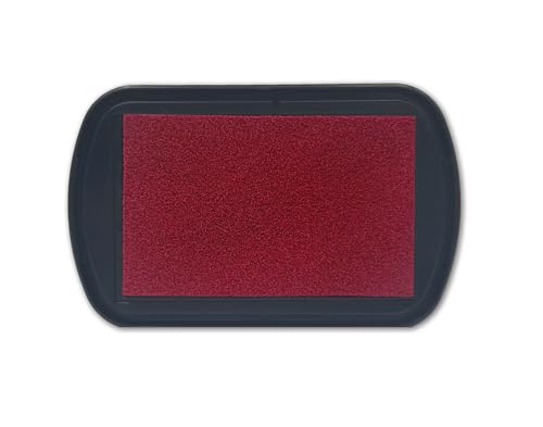 Jacquard ColorPad Archival Pigment Ink Stamp Pads- Cranberry - Acid Free - Non-Toxic - Excellent for Blending, Embossing and Stamping - color: Cranberry