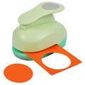 UCEC Hole Punch, Paper Punch, 1.5 Inch Circle Punch, Hole Puncher Shapes, Large Paper Punches for Crafting Scrapbooking Craft Handmade Cards Arts Fun Projects - color: Circle, size: 1.5 Inch