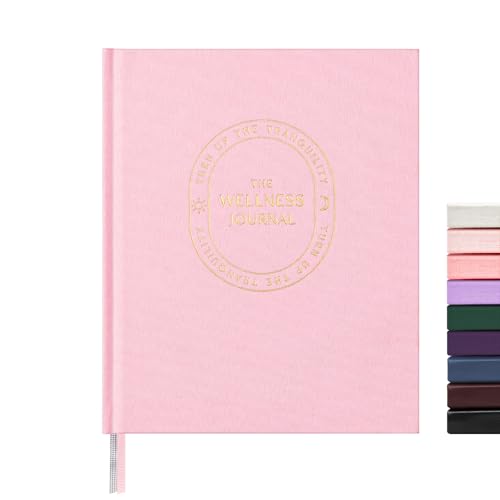 &And Per Se Wellness Journal, Self Care & Daily Journal for Women, Mental Health Planner with Habit Tracker, Diet & Goals, Undated, Gift-Ready (Blush) - color: E-Blush, size: 6.5 x 8 Inch