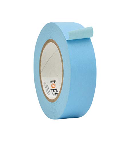 WOD CFTC6 Console Artist Tape Made in USA Light Blue, 1.5 inch x 60 yds. Flatback Paper Marking/Labeling Tape Residue Free, for Watercolor Paper to Prevent Tearing - color: Light Blue, size: 1.5 in. x 60 yds