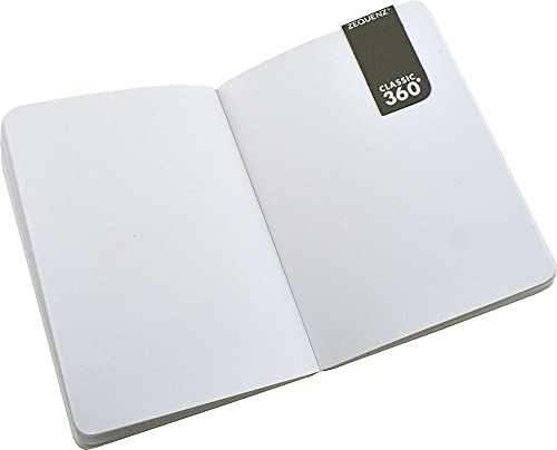 Signature Series A6 Small with Red Cover and Blank Premium Paper - color: Red Cover with Blank Paper, size: A6 Small