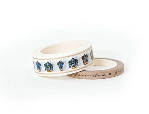 Paper House Productions Harry Potter Foil Accent 10 Piece Fan Favorites Washi Tape Pack with 5 15mm Rolls and 5 5mm Rolls - color: Fan Favorites