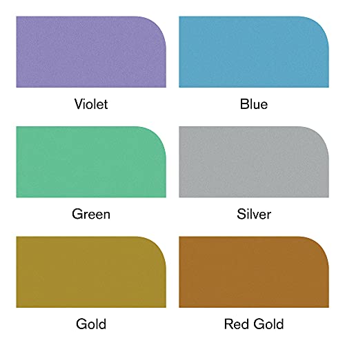 Winsor & Newton Promarker Metallic, Set of 6 | Twin-tipped, Broad chisel nib for broad strokes & shading, Fine bullet tip for precision, Alcohol-Based Ink - color: Metallic, style: Set of 6