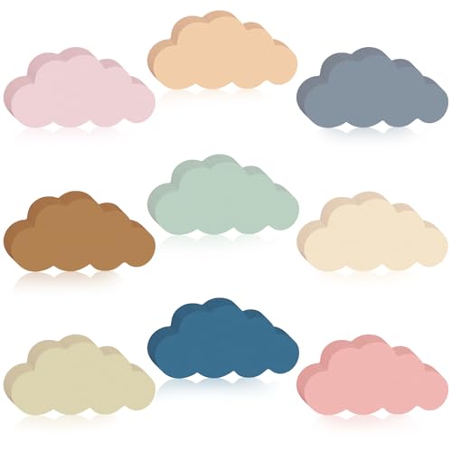 Yaomiao 360 Pcs Boho Cloud Cutouts Paper for Bulletin Board, 3.5 Inch