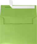 LUXPaper A7 Invitation Envelopes | Peel & Press | 5 1/4" x 7 1/4" | Fairway Metallic | 80lb. Text | 500 Qty - color: Fairway Metallic, size: 500 Qty.