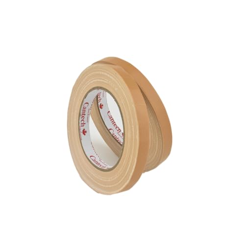 HAHIYO Light Brown 0.5Inch Wide Floral Tape, Waterproof Florist Tape Flower Wrap Adhesive Waterproof Decorative Tape for Bouquet Stem Wrapping Flower Arranging Floral Craft, 2Rolls 200Feet/66Yard - color: Light Brown, size: Light Brown-0.5in-2P/66Yard