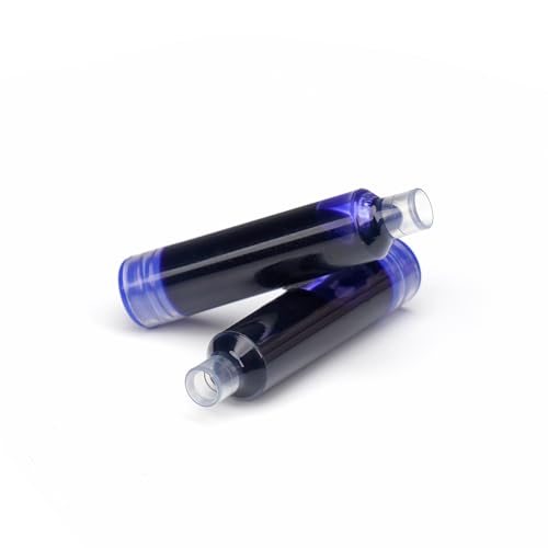 WRITECH W-1784 Cartridge Blue Ink: 16ct for Clictek Fountain Pen - color: 16ct Blue Cartridges