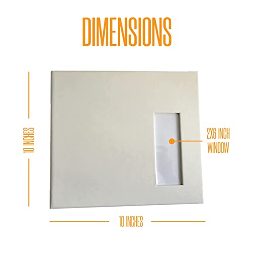 2x6 Photo Strip Album, White Cover White Pages, 2 Gel Pens - color: White, size: 1