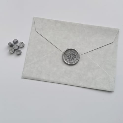 600pcs Sealing Wax Beads for Wax Seal Stamp, Perfect for Gift Sealing, Letter Sealing, Crafting Projects, Invitations Cards Sealing, Envelopes Sealing (Silver) - color: Silver