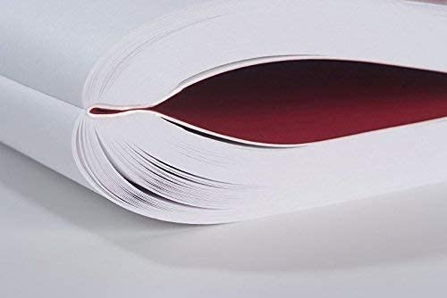 Classic 360 Soft Bound Journal Writing Notebook Red Lite Large 7.5 - inch x 10 - inch 100 Sheets / 200 Pages Ruled/Lined Premium Paper - color: Red Cover with Ruled Paper, size: B5 Large Lite