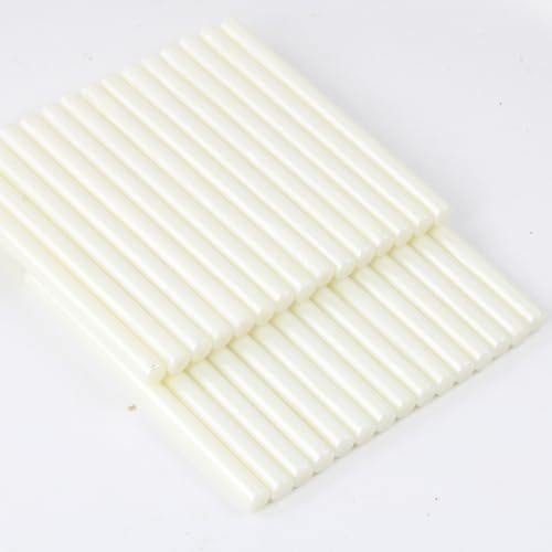 Pearl White Wax Seal Sticks, 30pcs Sealing Wax Sticks, HOSEALING Glue Gun Wax Seal Sticks for Wax Seal Stamp, Premium Sealing Wax for Wedding Invitations, Letter, Envelope (Mini Size) - color: Pearl White