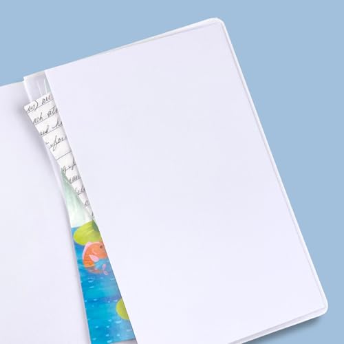 RICCO BELLO Wide Ruled Hardcover Diary Journal, Seal - color: Blue Seal