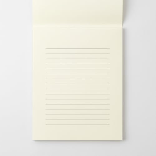 Midori MD Letter Pad - A5, Ruled, White, 50 Sheets - color: Multicolor
