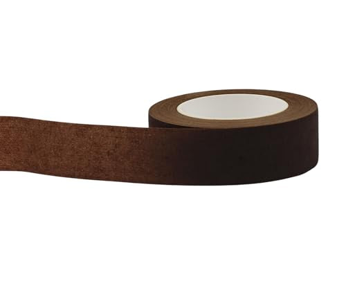 4 Rolls 1 Inch Wide Floral Tape Brown Flower Tape for Bouquet Stem Wrapping (4, Brown, 1 inch*30Yard) - color: Brown, size: 1 inch*30Yard