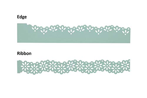 Bira Craft 2 in 1 Border Edge Craft Punch for Scrapbooking Arts and Crafts (Daisy) - size: Daisy Border Edge Punch